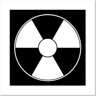 Doc E Brown 24 Hour Scientific Services Radioactive Symbol on Front Posters and Art